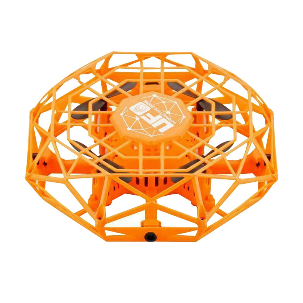 Mini UFO Drohne Anti-kollision Fliegen Hubschrauber Magie Hand UFO Ball Flugzeug Sensing Induktion Drone Kind Elektronische Spielzeug: yellow