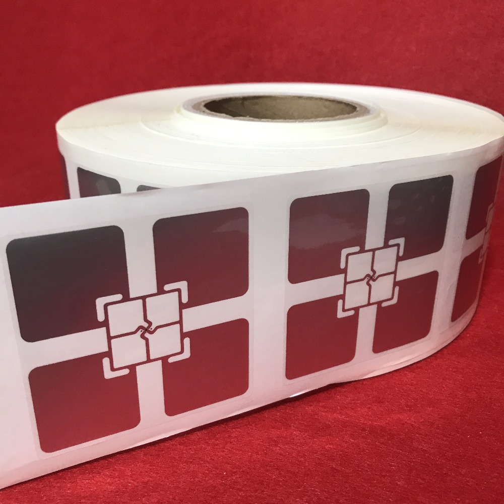 D68 Logistiek Transit Rfid Sticker Rf Zelfklevende Etiketten Uhf Passieve Tag 50 Stks/partij