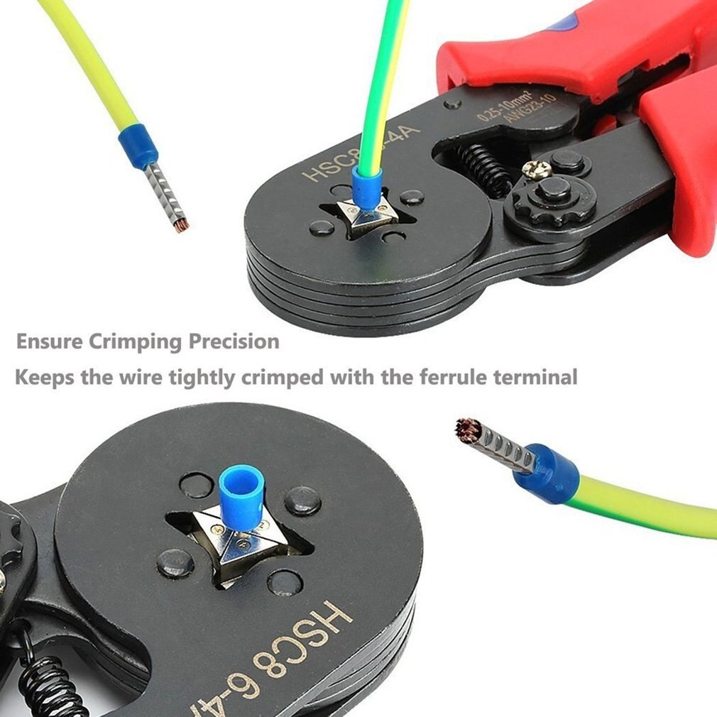 1200Pcs Insulated Assorted Electrical Wiring Connectors Crimp Terminals Set Kits