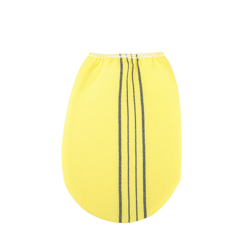 Manopla Exfoliante para Hammam marroquí, guante Exfoliante para la preparación de la ducha, duradero, para masaje corporal y Facial, 1 ud.: B Yellow