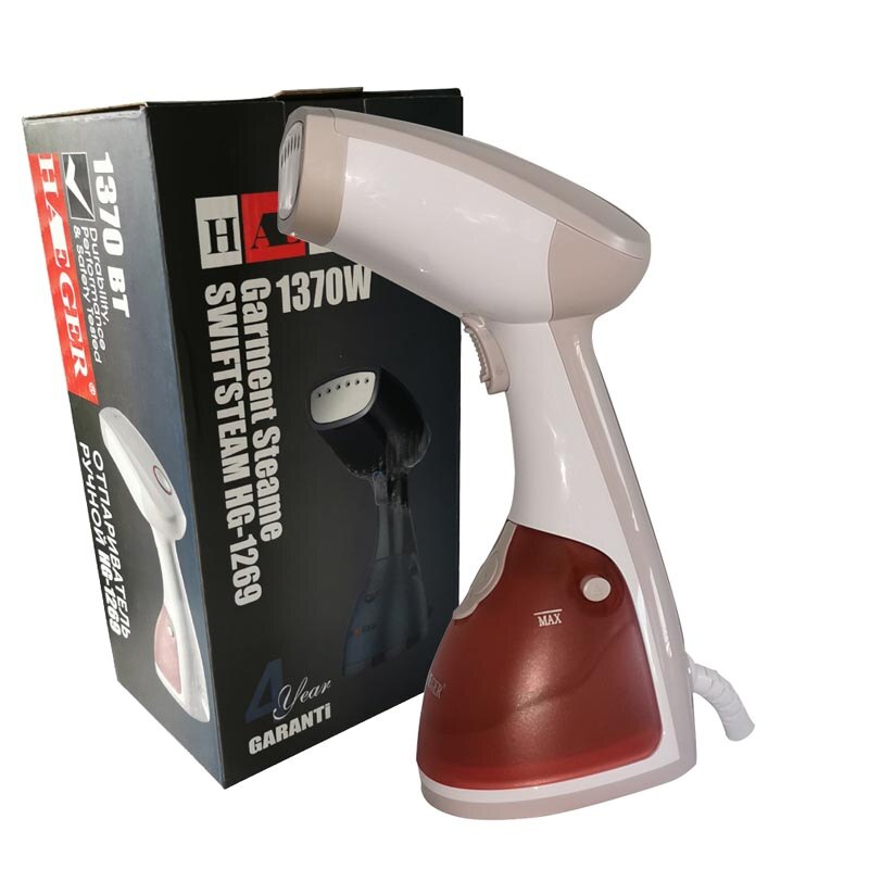 Neue 280ml Handheld Stoff Dampfer 15 Sekunden Schnelle-Wärme 1350W Leistungsstarke Garment Steamer für Home Reisen Tragbare damp: pink / AU