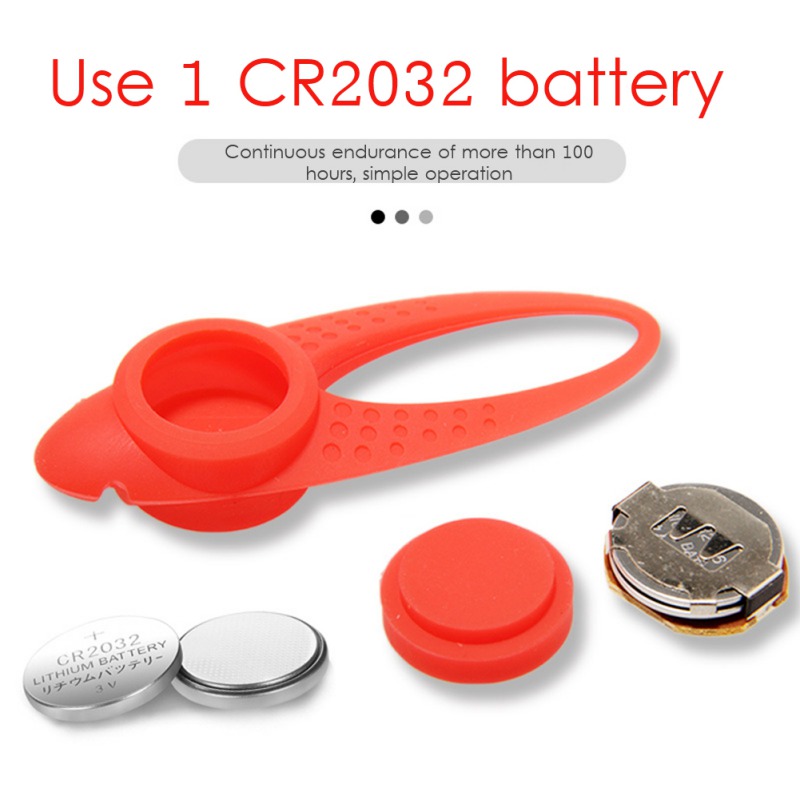 Colgante LED de policarbonato para perros, luz intermitente de seguridad, suministros para perros, 1 unidad