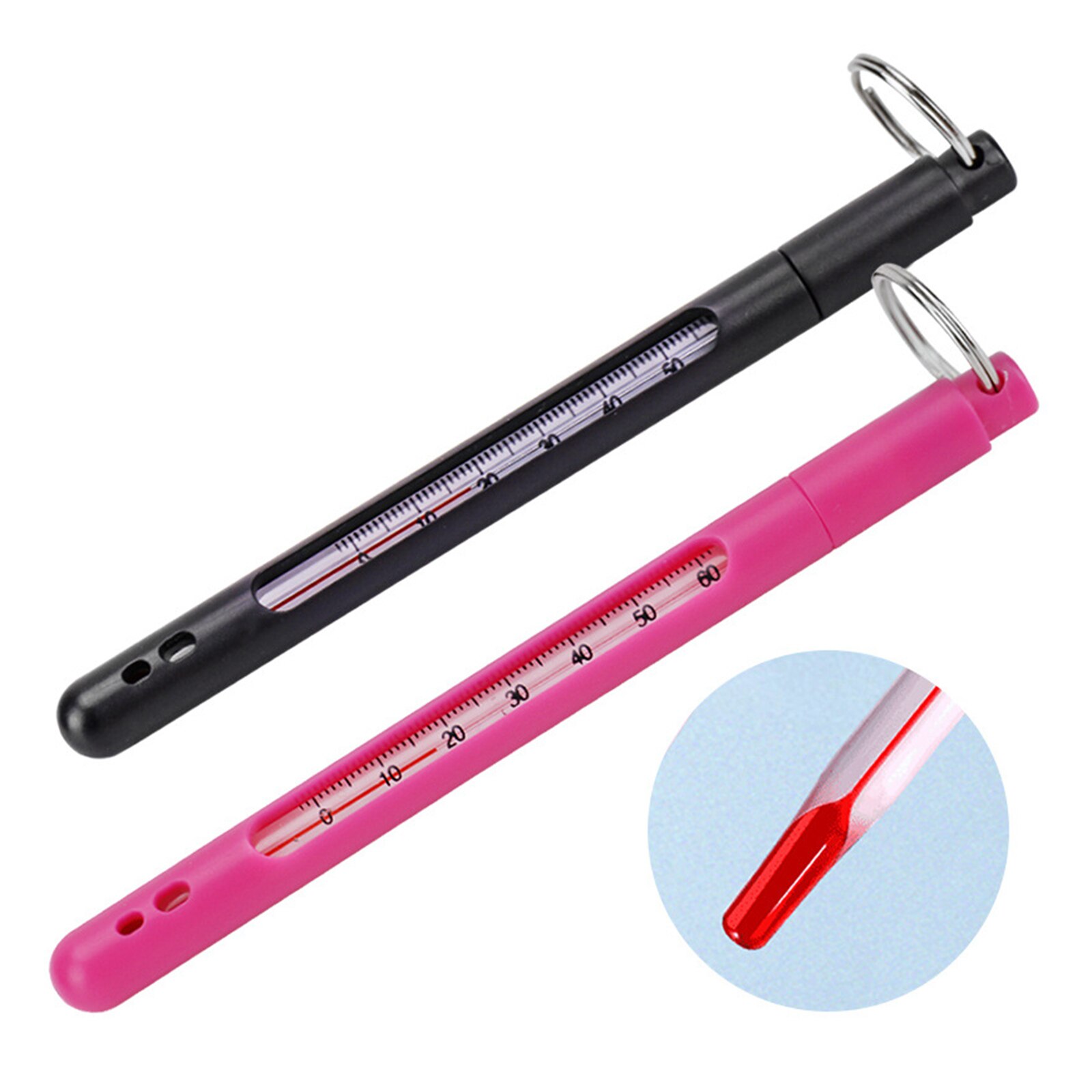 Aquarium Fresh/Salt Fish Thermometer Temperature Measurement Fish Tank Temp Meter Gauge Monitor for Fishing, Diving