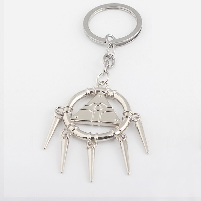 Anime Yu-Gi-Oh Necklace Yugi Muto Big Size 3D Millenium Puzzle Millennium Wheel Wisdom Pendant Necklace for Fans Jewelry: Light Yellow Color