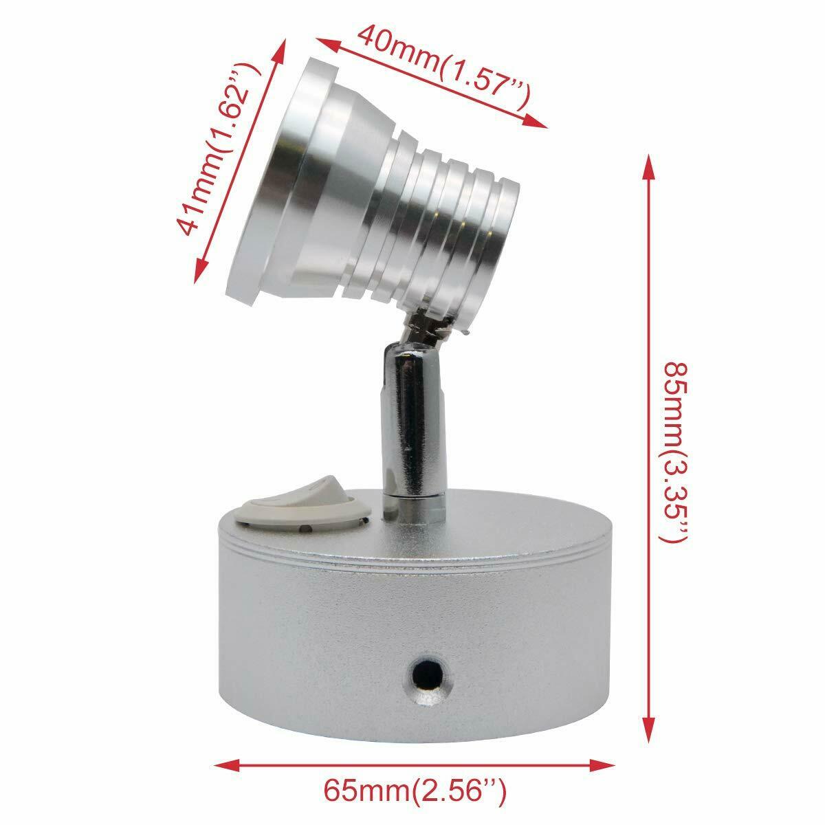 Lampe de chevet murale rotative 12V, interrupteur d&#39;éclairage de camping-Car, accessoires chauds pour camping-Car, camping-Car, caravane, camion