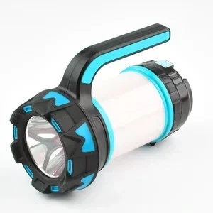 Kamplamp LED-kampeerlamp USB oplaadbare zaklamp Dimbare spotlight Werklamp Waterdicht zoeklicht Noodlantaarn: RGB