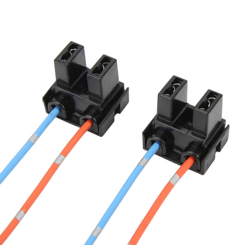 Paar H7 Scheinwerfer Birne Reparatur Buchse Stecker Kabelbaum verrotten Kupfer Wärme Widerstand