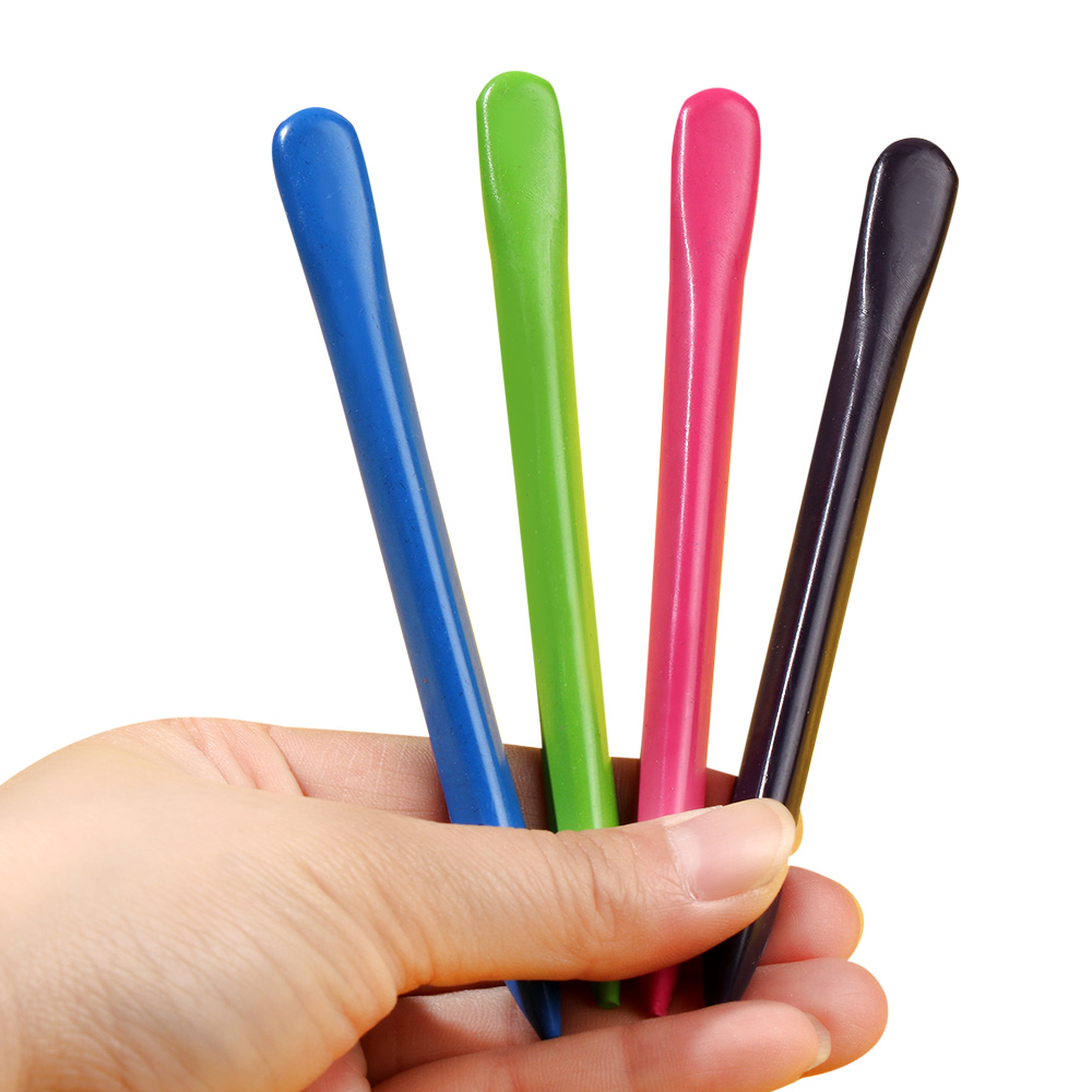 6/12/24/36 Colors Non Dirty Hand Washable Triangular Plastic Crayon Student Oil Painting Stick Early Childhood Education Tools