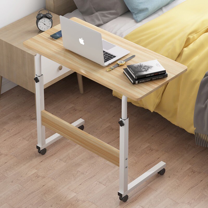 Hoge Home Slaapkamer Woonkamer Met Roller Lifting Laptop Beugel Draagbare Opslag Tafel Kleine Bureau: C