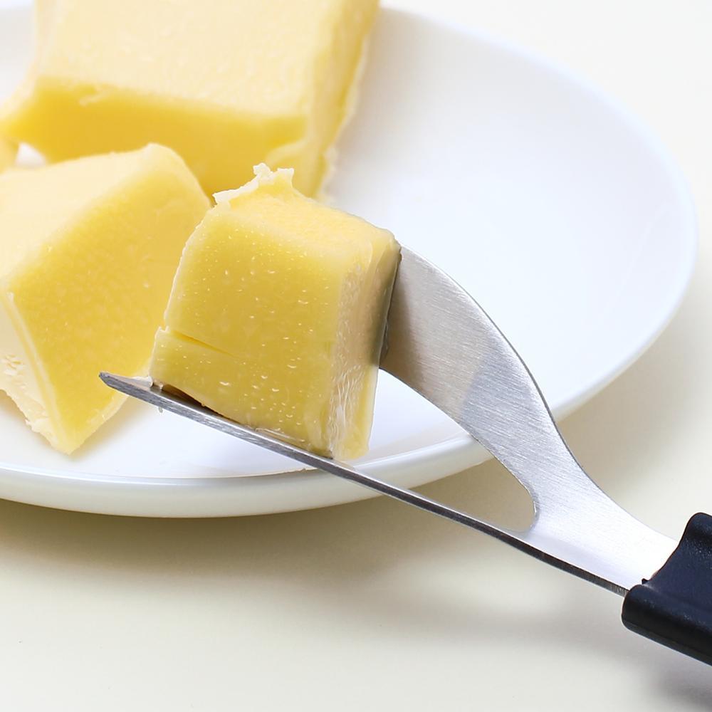Coupe-fromage en acier inoxydable, coupe-beurre et manche en Silicone, grattoir à fromage, ustensiles de cuisine