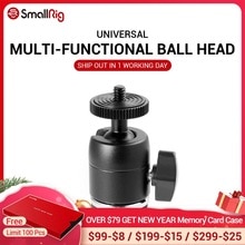SmallRig Multi-Functional Ball Head with Removable Top & Bottom Shoe Mount 1875