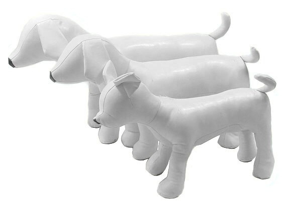 Leuke PVC Lederen Hond Torso 'S Hond Modellen Hond Mannequins