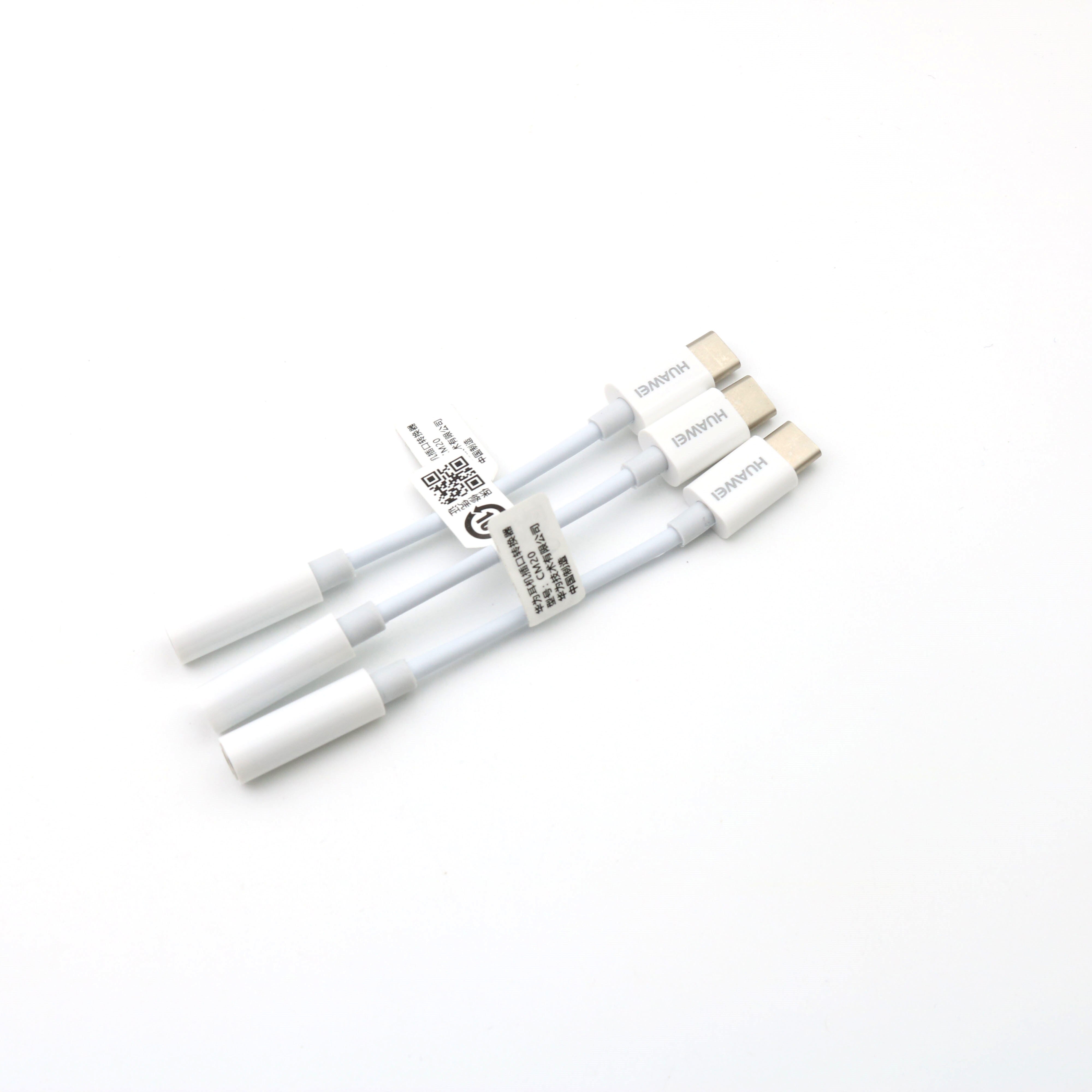 2PCS 3,5 Jack Typ C Kopfhörer Kabel USB C zu 3,5mm AUX Kopfhörer Adapter Für Huawei Mate 10 20 P20 Pro Audio Kabel: Three pac