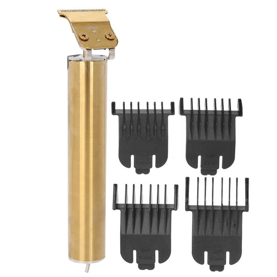 Adult Electric Hair Clipper Hair Trimmer Cutting Machine T Shaped Rounded Cutter Head Strong Magnetic Torsion Hollow Hair Cutter