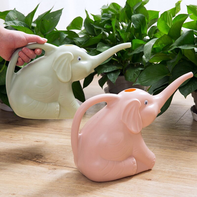 Elefant form vattenkanna kruka hem trädgård blommor växter bevattningsverktyg suckulenter krukväxt trädgårdsarbete vattenflaska