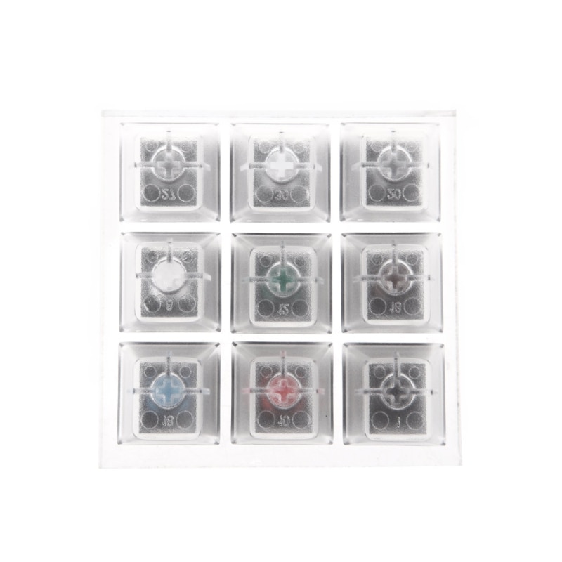 Mechanical Keyboard Switches 9 Cherry MX Keyboard Tester Kit Keycaps Testing Tool