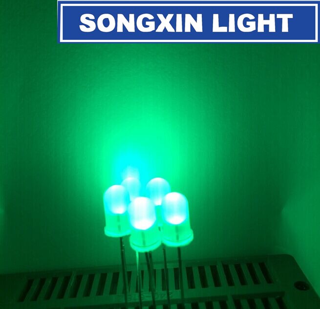 100pcs 5mm led Diffused LED 20x 5 Color Red Blue Green Yellow White SUPER Bright Light Bulb led lamp 5MM Emitting Diodes DIY KIT