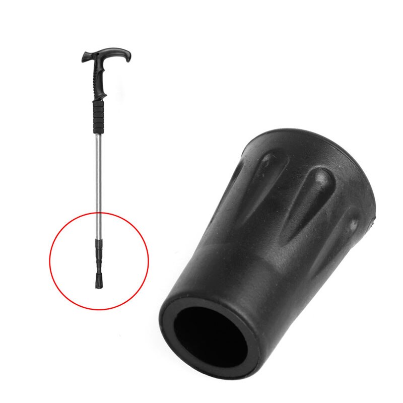 10Pcs Hiking Pole Replacement Tips Trekking Protector Walking Stick Head Protect