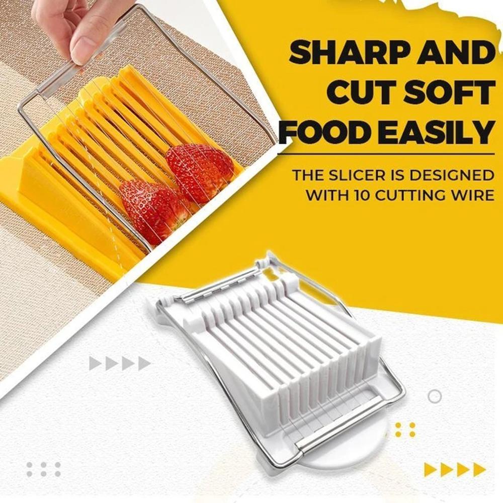 Kitchen Tools Manual Slicers Luncheon Meat Ham And Fruit Slice Evenly Dividing Tool Gadget Manual Vegetable Cutter Slicer