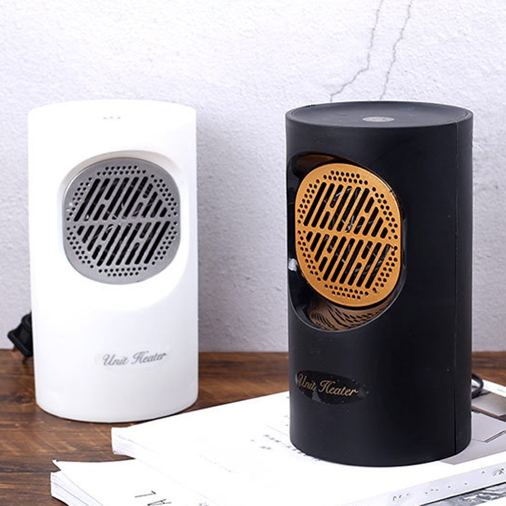 Electric Heater And Cold Wind Mini Cartoon Heater Touch Screen Version Desktop Home Heater