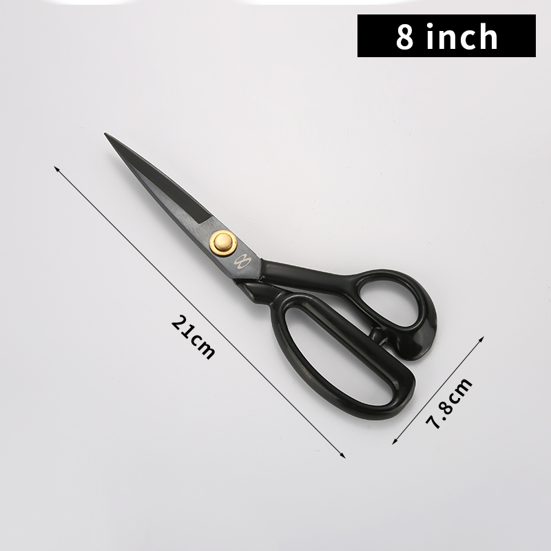 Tijeras de costura profesionales, tijeras de sastre, tijeras para bordar, tela, costura, corte, suministros para manualidades, tijeras, 1 ud.: Verde militar