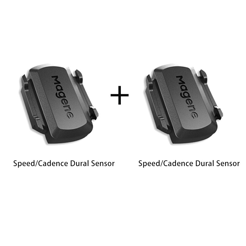 Magene S3 + Snelheid Cadanssensor Ant + Bluetooth-Compatibel Speedmeter Dual Sensor Voor Garmin Igpsport Xoss Bryton Computer: Sensor 2 Pcs