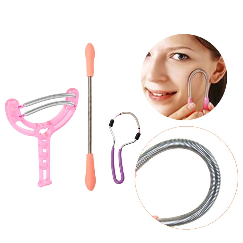 3 Pcs Facial Ontharing Epilator Epi Roller Veilig Handheld Gezicht Beauty Tool Voor Verwijdert Haar