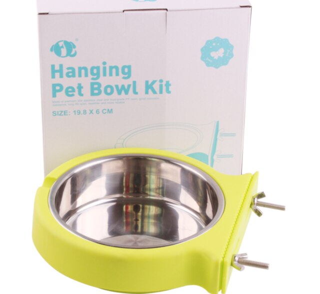 Hangende voerbak voor huisdieren, anti-val- en anti-bijtbak voor honden en katten, anti-val waterbak: A2 / S