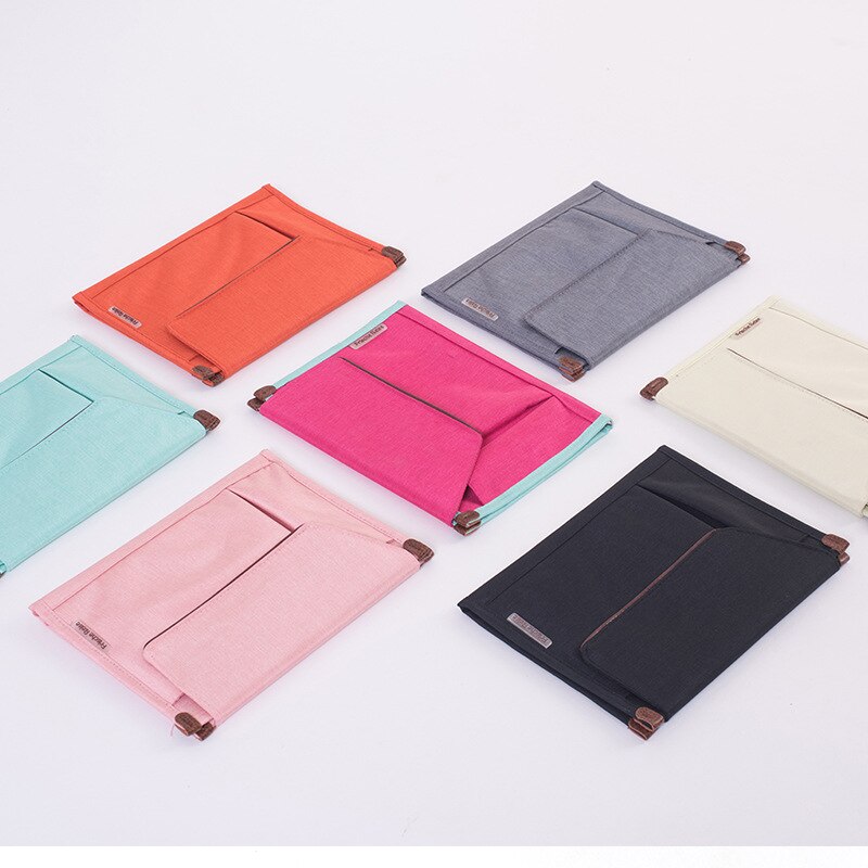 Waterproof Men's Business Office Bag Women's Document Bag Portable Oxford Notebook Pouch Passport Cover Accessories Supplies 688