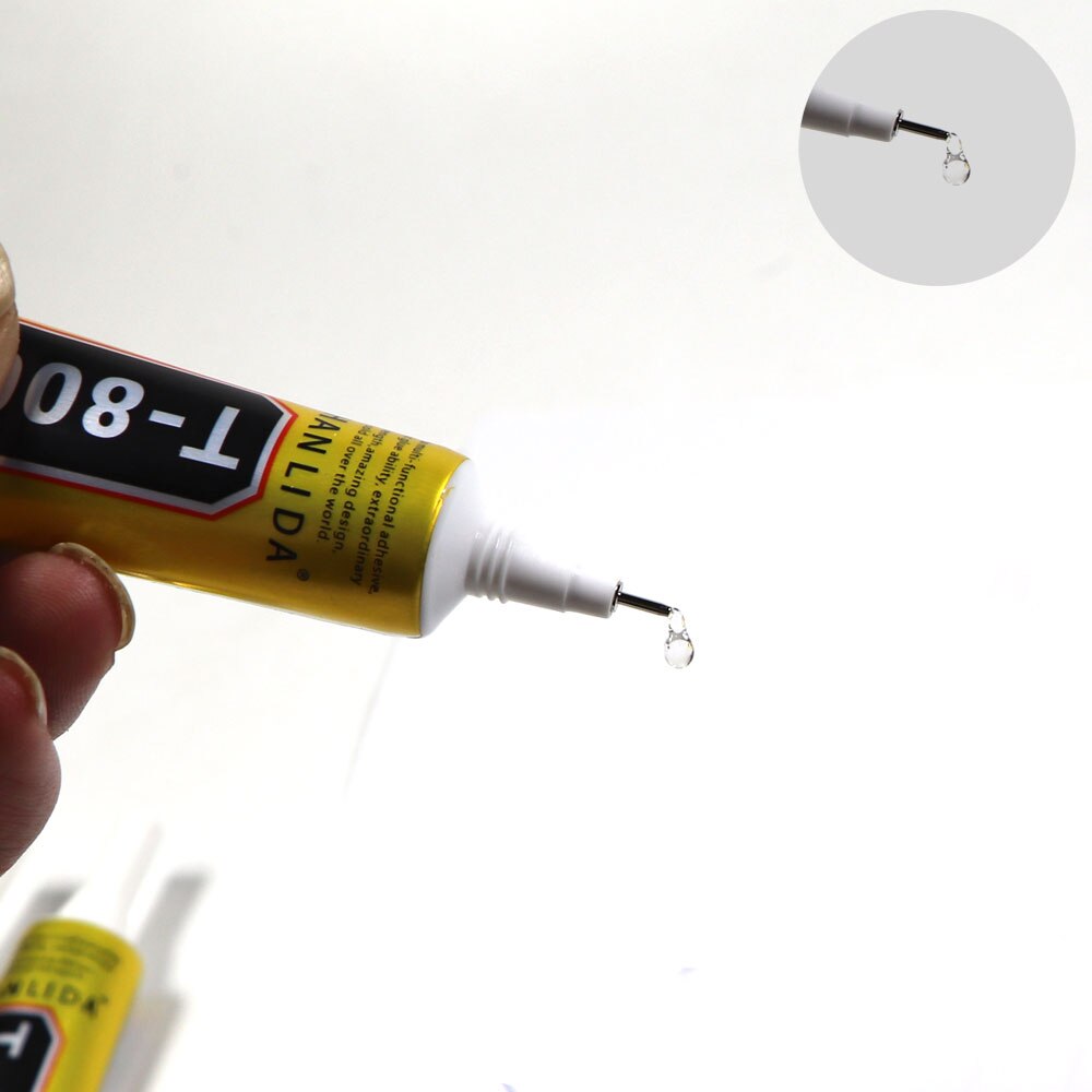 Uds T8000 15ML epoxi resina pegamento teléfono móvil tablet pantalla LCD Reparación de bricolaje sellador adhesivo diamante decoración T-8000