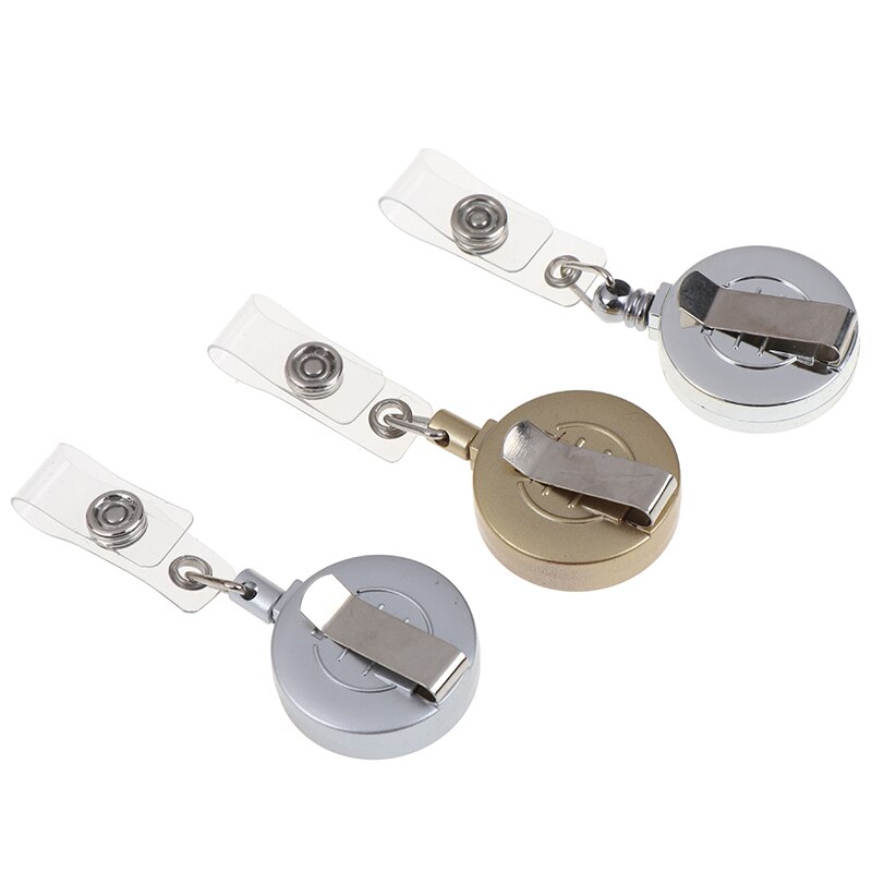 Gorąca sprzedaż chowany i wyciągany breloczek plakietka identyfikacyjna smycz identyfikator z plakietką uchwyt odrzutu kołowrotek zaczep robić paska metalowa obudowa metalowe okładki