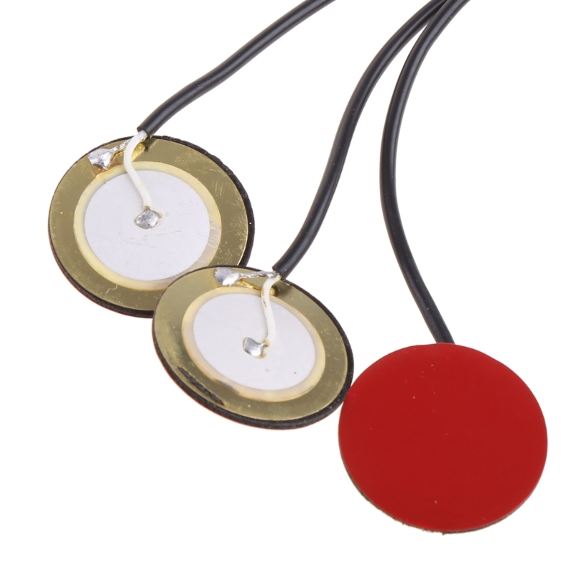 Pickup Piëzo-microfoon Contact Pickup 3 Transducer Pickup-systeem Geschikt voor Kalimb akoestische en klassieke gitaaronderdelen