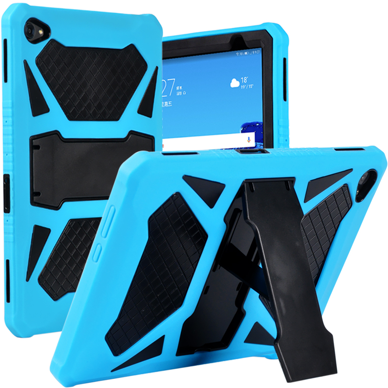 Heavy Duty Armor Case For Huawei MediaPad M5 Lite 10 PC and Silicon Cover for M5 Lite 10 BAH2-W19 BAH2-L09 BAH2-W09 10.1" + Flim