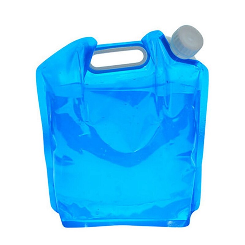 5L/10L PE Water Bag For Portable Folding Water Storage Lifting Bag For Camping Hiking Survival Hydration Storage Bladder: S   5L