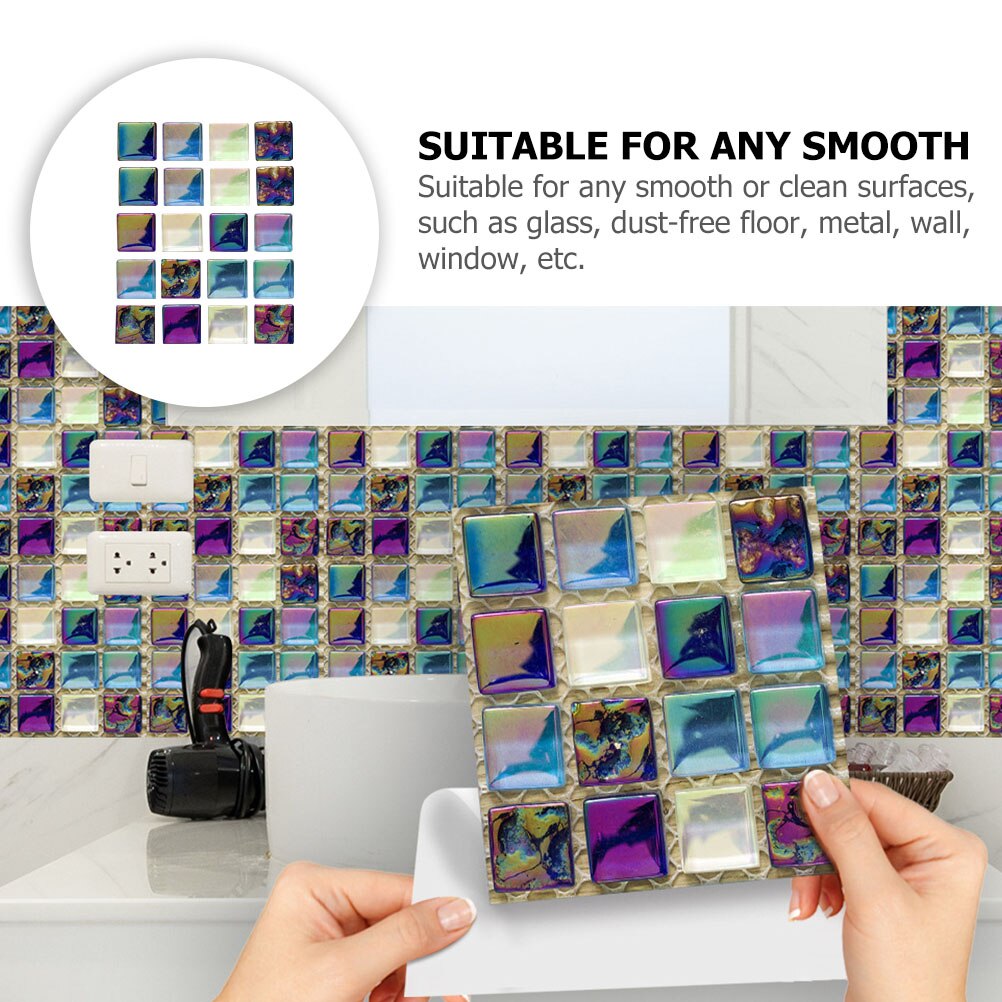 20 Sheets of Self-Adhesive Wall Stickers Indoor Wall DIY Decals Wall Ornament