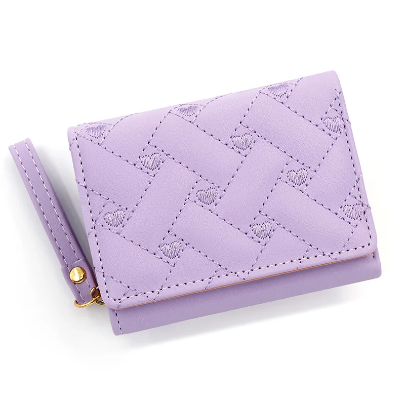 Wallets for Women Kawaii Cute Wallet Luxury Lady Wallet Pink Purse Womens Wallet Small Women Leather Wallet Coin Purse: Clear