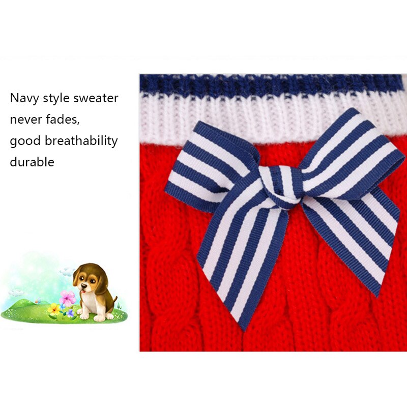 2 couleurs chien vêtements chiot chandails pour petits chiens animal de compagnie tricoté pull vêtements pour pull Chihuahua tricots pull chien # XXS