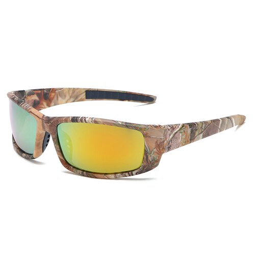 Neue Polarisierte Sport Angeln brille Außen brille Brille Sonnenbrille Männer Frauen Fisch Brillen: B Gelb