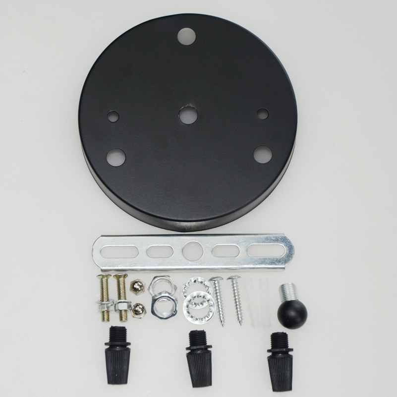 120mm modern Multi ceiling rose pendant light ceiling canopy vintage ceiling plate base lamp light fixtures lampara de techo