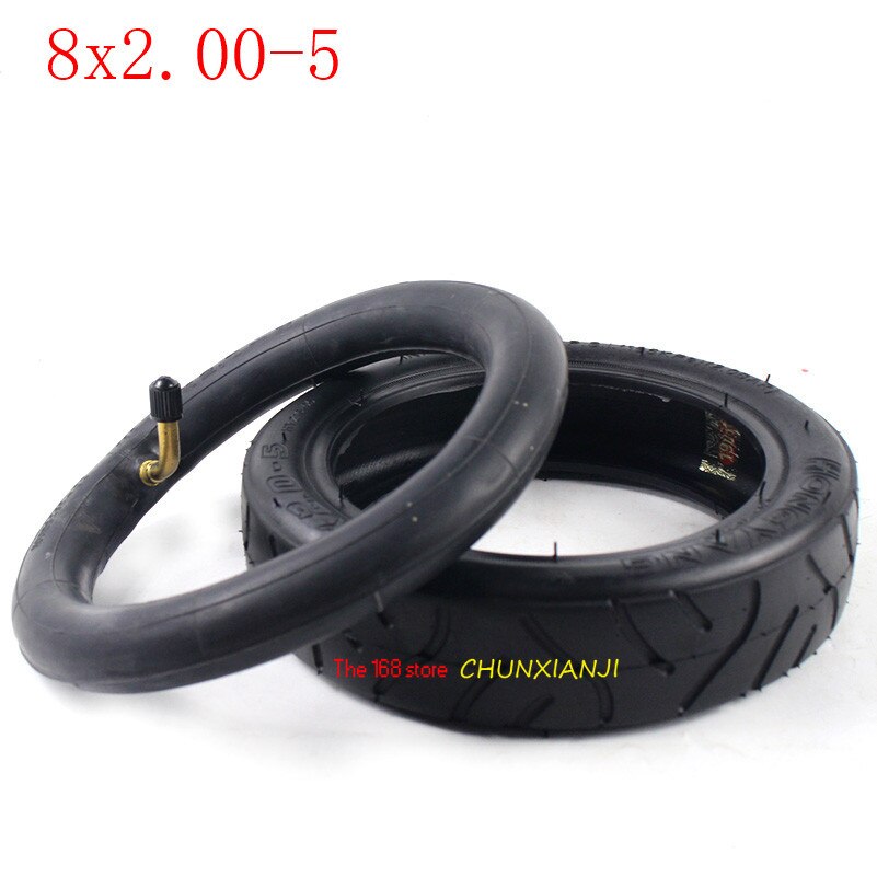 Super 8X2.0-5 Tyre Inner Tube for Electric Scooter Baby Trolley 8 Inch Pneumatic Tire 8*2.00-5 Tires