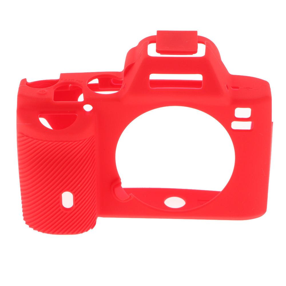 Camera Soft Silicone Protector Skin Case Tas Voor Sony Alpha A7 A7R A7S: Rood