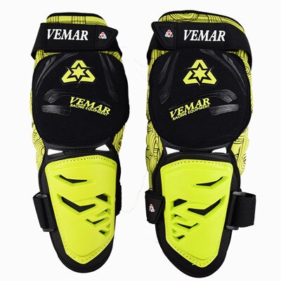 VEMAR Motorrad Schutz kneepad Feuerfeste Moto-Cross Knie Schutz Schutz MTB Schutz Getriebe Kneepad Moto Knie befestigen Unterstützung: Grün