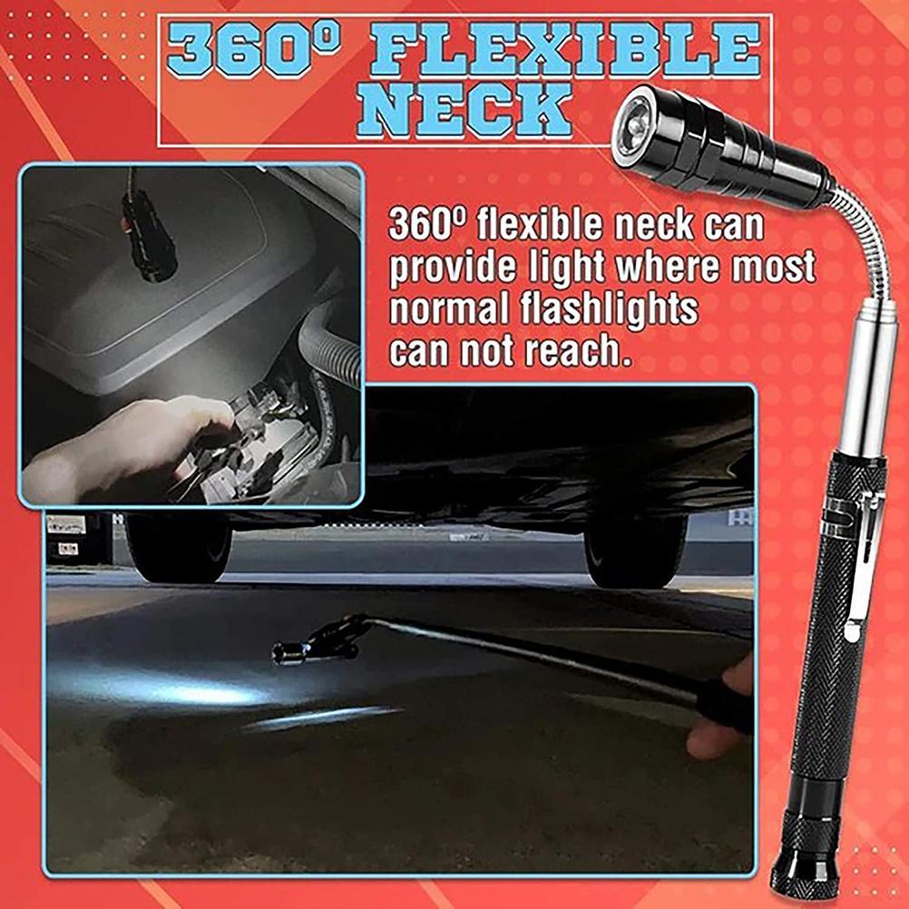 magnetisch aufsammeln Werkzeug Maglite Taschenlampe wählen Bis greifen Werkzeug Tragbare Teleskop Magnet aufsammeln Spielereien Werkzeug Teleskop taschenlampe