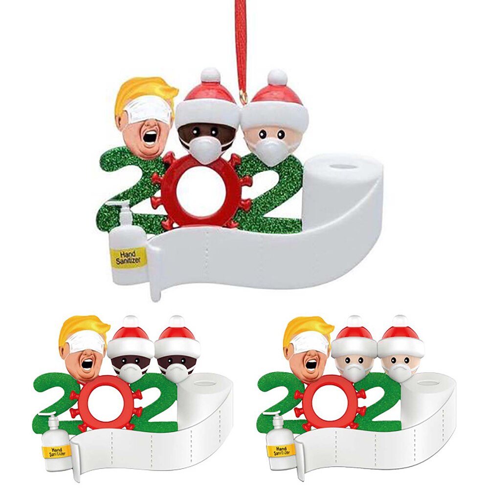 De Kerstman, Een Hert En Een Sneeuwpop Kijken Uit Achter Een Wit Laken En Zwaaien Kerstkaart 10115799
