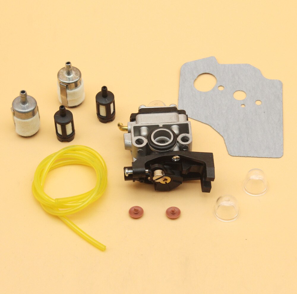 Förgasare backventil packning bränslefilter slangpaket passar honda  gx35 gx35nt hht 35 hht 35s motormotor trimmer borstmaskin fläkt