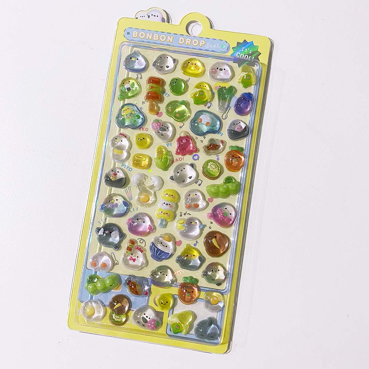 Cute Cartoon 3D Stickers Kawaii Deco Stickers DIY Phone Luggage Motorcycle Laptop Suitcase Decal Sticker: Burgundy