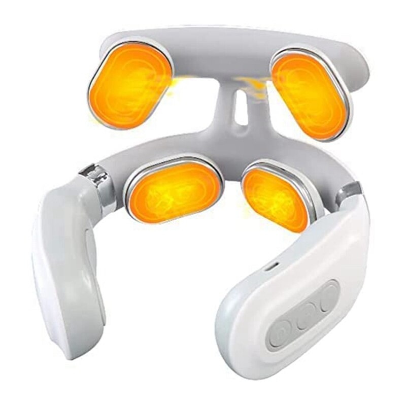 Neck Massager with Heat, Neck Massager for Pain Relief Neck Relax Neck Massage Therapy Neck Massager for Women &amp; Men: Default Title