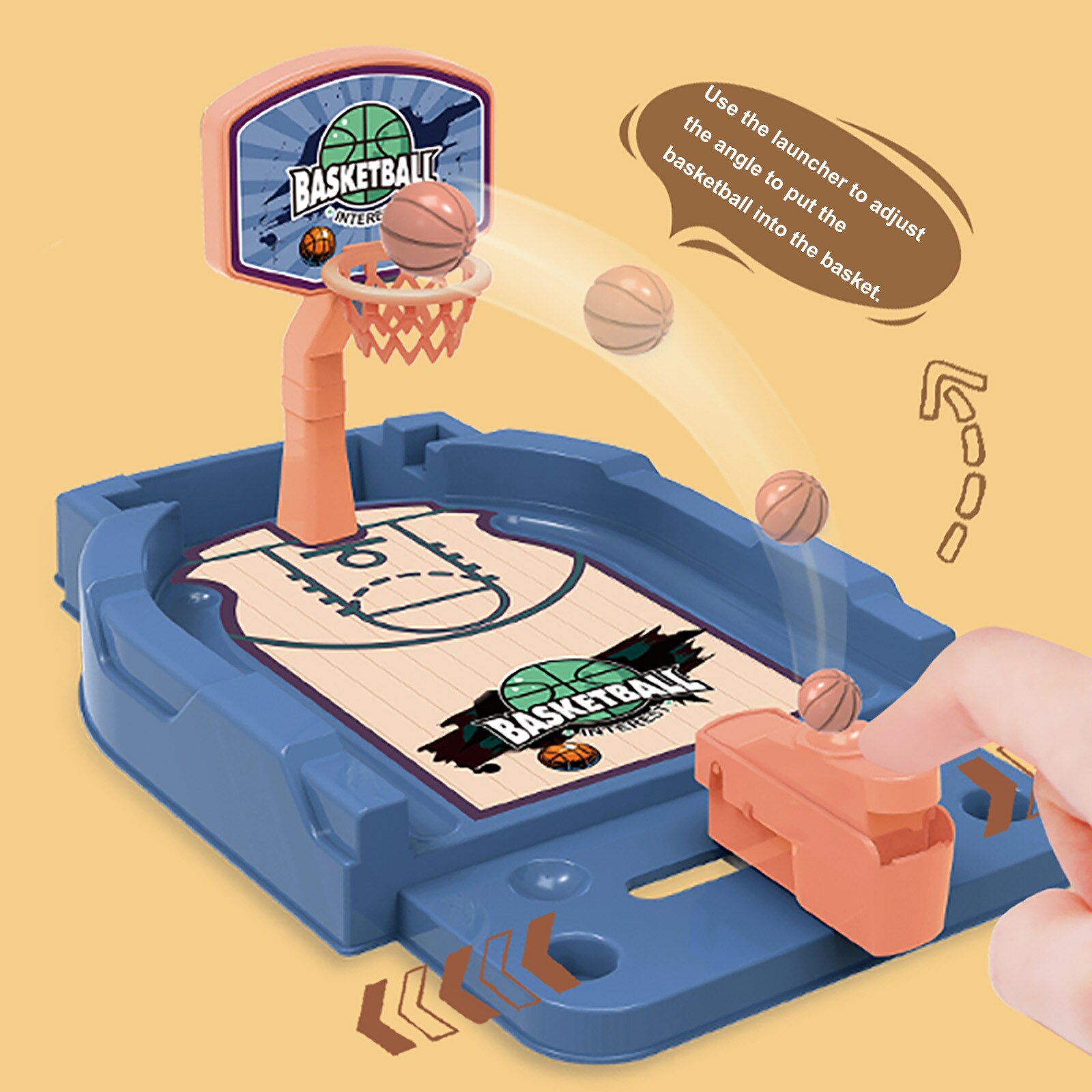 Educatief Speelgoed Interesse Vinger Speelgoed Mini Ejectie Basketbal Voetbal Bowling Decompressie Board Game Speelgoed