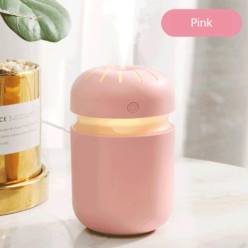 300ML Air Humidifier Ultrasonic Aroma Essential Oil Diffuser Mini USB Cool Mist Maker Aromatherapy With Colorful Light Car Home