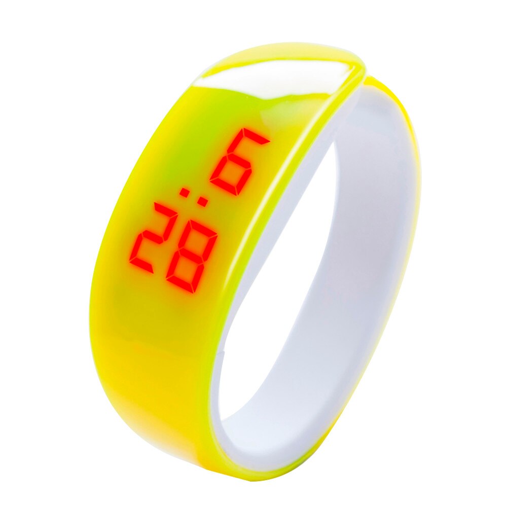Led digital display armbånd ur delfin unge sportsarmbånd simple reloj deportivo  wd3 havet